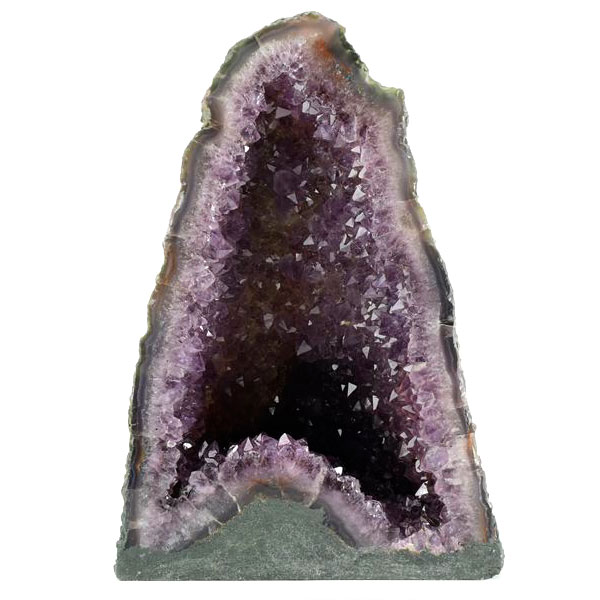アメジストドーム　加工無し　ブラジル産　紫水晶　置物　原石　魔除け　厄除け　インテリア　パワーストーン