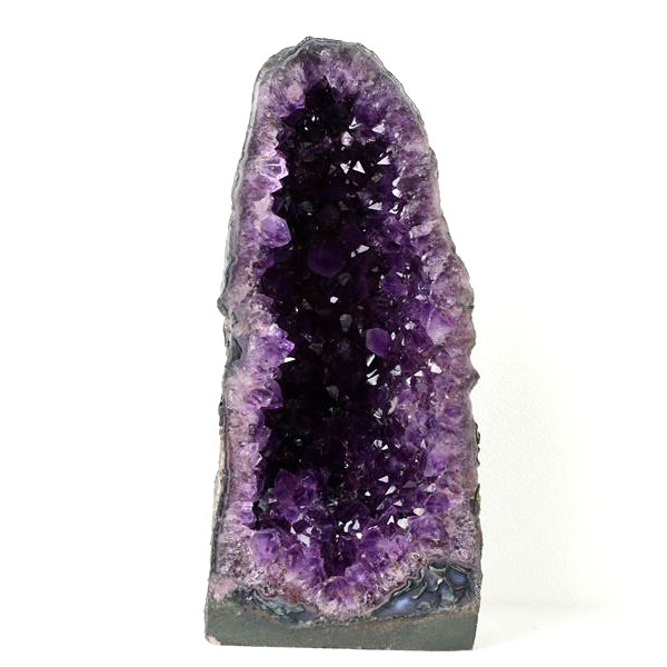 アメジストドーム　加工無し　ブラジル産　紫水晶　置物　原石　魔除け　厄除け　インテリア　パワーストーン