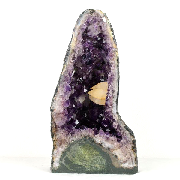 アメジストドーム　加工無し　ブラジル産　紫水晶　置物　原石　魔除け　厄除け　インテリア　パワーストーン