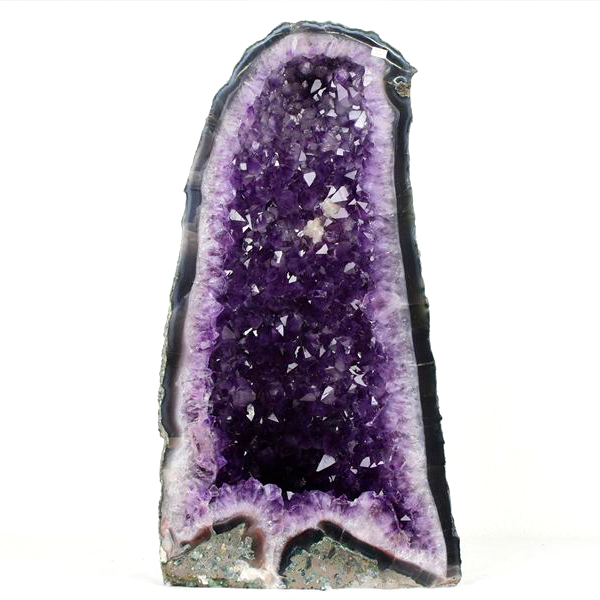 アメジストドーム　加工無し　ブラジル産　紫水晶　置物　原石　魔除け　厄除け　インテリア　パワーストーン