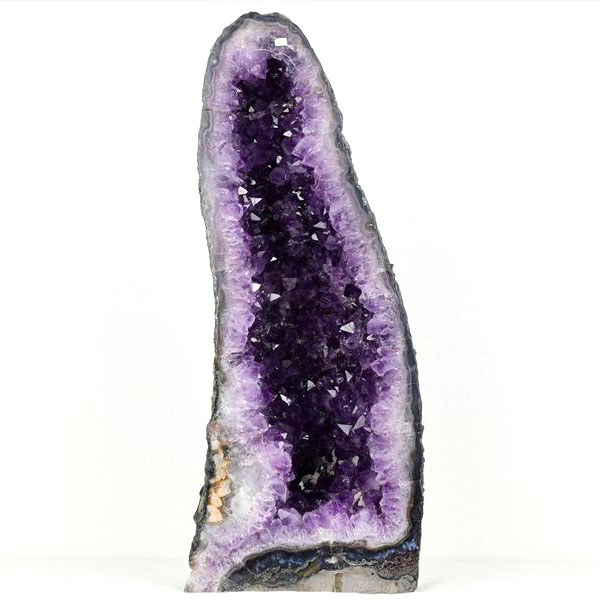 アメジストドーム　加工無し　ブラジル産　紫水晶　置物　原石　魔除け　厄除け　インテリア　パワーストーン