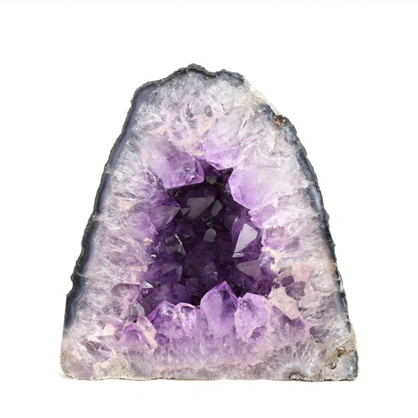 アメジストドーム　加工無し　ブラジル産　紫水晶　置物　原石　魔除け　厄除け　インテリア　パワーストーン