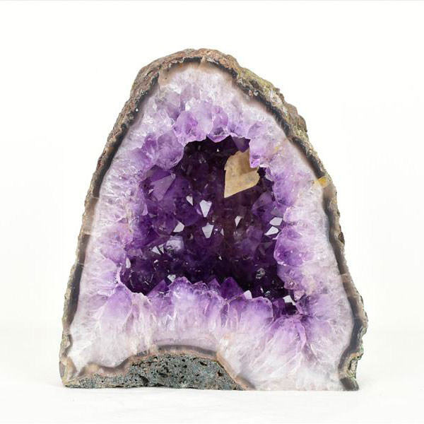 アメジストドーム　加工無し　ブラジル産　紫水晶　置物　原石　魔除け　厄除け　インテリア　パワーストーン