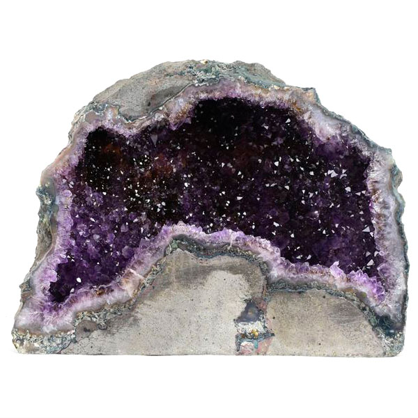 アメジストドーム　加工無し　ブラジル産　紫水晶　置物　原石　魔除け　厄除け　インテリア　パワーストーン