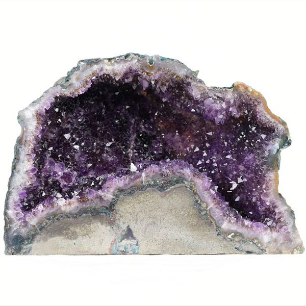 アメジストドーム　加工無し　ブラジル産　紫水晶　置物　原石　魔除け　厄除け　インテリア　パワーストーン