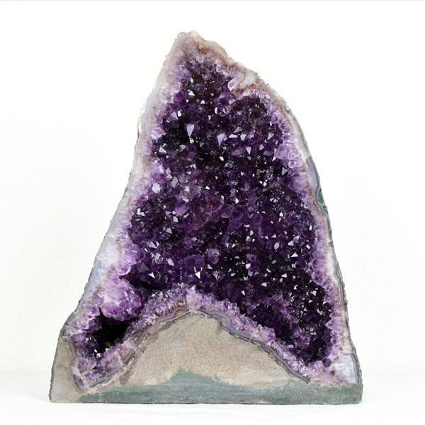 アメジストドーム　加工無し　ブラジル産　紫水晶　置物　原石　魔除け　厄除け　インテリア　パワーストーン