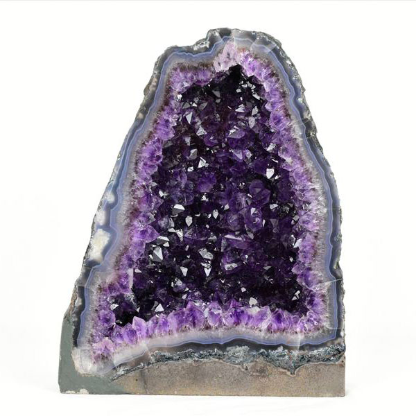 アメジストドーム　ナチュラル　加工無し　ブラジル産　紫水晶　置物　原石　魔除け　厄除け　インテリア　パワーストーン