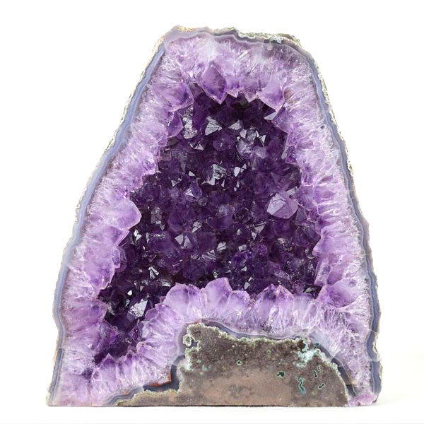 アメジストドーム　ナチュラル　加工無し　ブラジル産　紫水晶　置物　原石　魔除け　厄除け　インテリア　パワーストーン