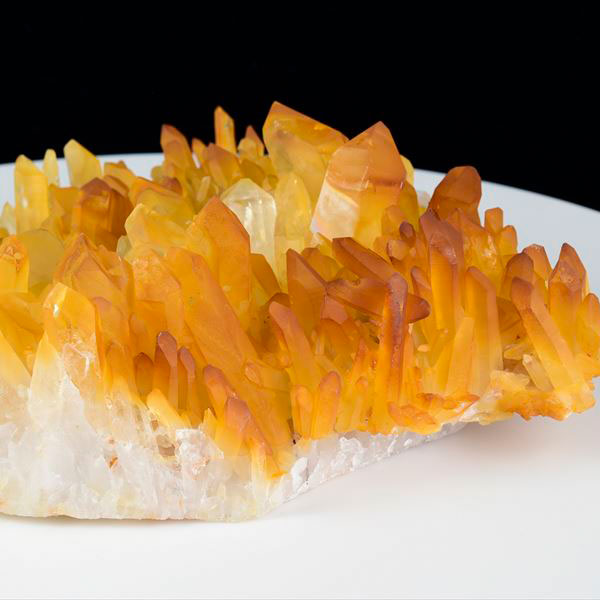 アーカンソー産　ゴールデンヒーラー　ゴールドクォーツ　水晶クラスター　原石　浄化　天然石　パワーストーン