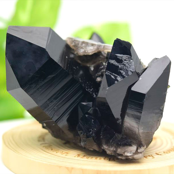 アーカンソー産　黒水晶　クラスター　スモーキークォーツ　煙水晶　アーカンソー水晶　結晶　原石　パワーストーン