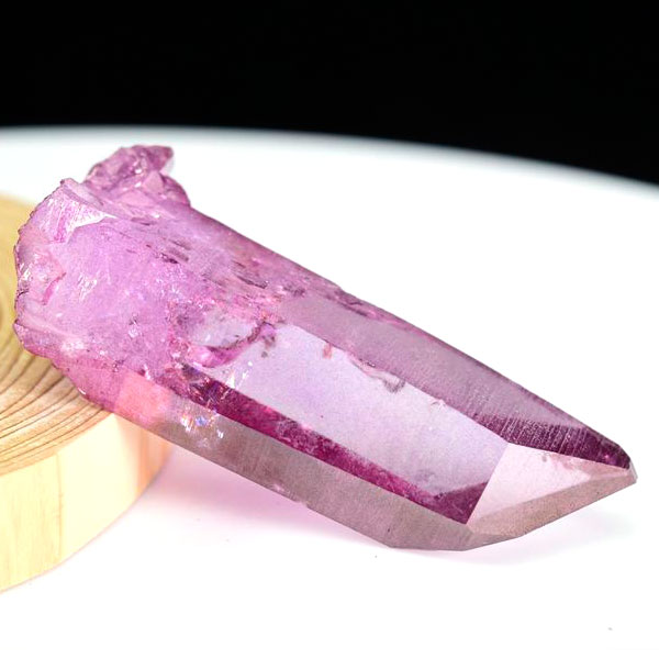 パープルミストオーラ マゼンタオーラ パープルオーラ アーカンソー 水晶 オーラクォーツ 蒸着水晶 原石