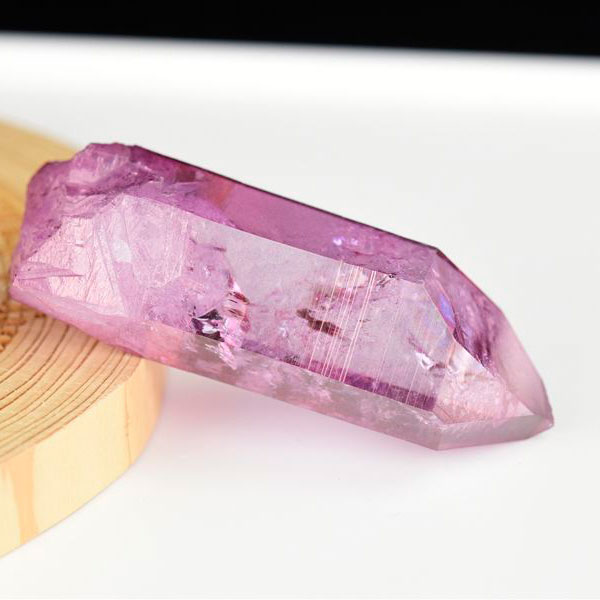 アクパープルミストオーラ マゼンタオーラ パープルオーラ アーカンソー 水晶 オーラクォーツ 蒸着水晶 原石