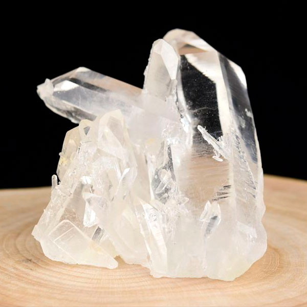 アーカンソー州産水晶クラスター☆産地証明書付き【287】 アーカンソー州産水晶クラスター（未加工原石、群晶） - 埼玉県吉川市