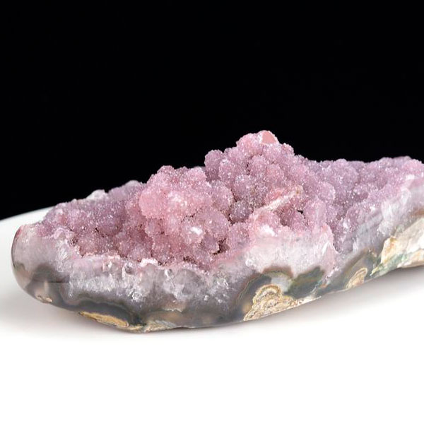 スノーキャップアメジスト シュガーアメジスト ドゥルージー アメジストクラスター 原石 ウルグアイ産 紫水晶 Snowcap Sugar Amethyst