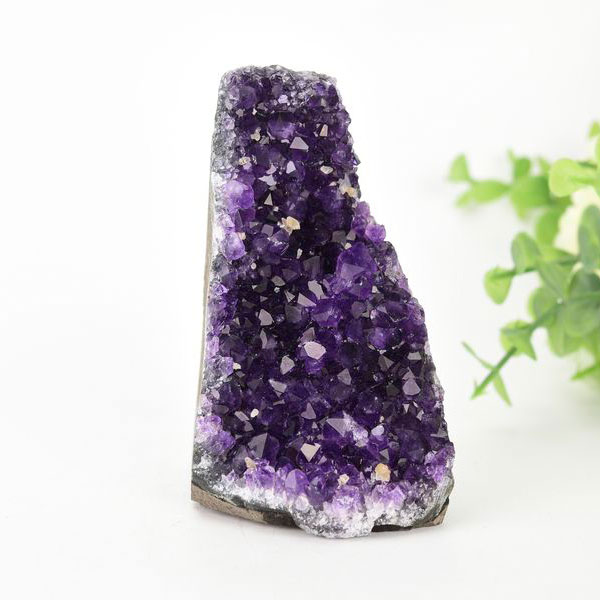 アメジストクラスター　アメジスト　クラスター　カットベース　紫水晶　原石　置物　ウルグアイ産　浄化