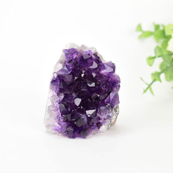 アメジストクラスター　アメジスト　クラスター　カットベース　紫水晶　原石　置物　ウルグアイ産　浄化