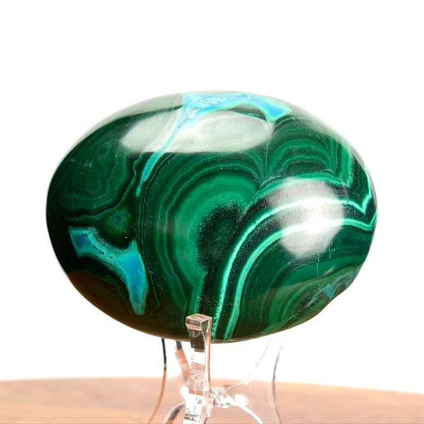 マラカイト　コンゴ産　孔雀石　Malachite　パームストーン　タンブル　置物　天然石　パワーストーン