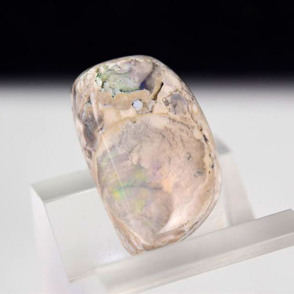 メキシコ産 カンテラオパール タンブル ルース プレシャスオパール 母岩オパール 遊色 Cantera Opal