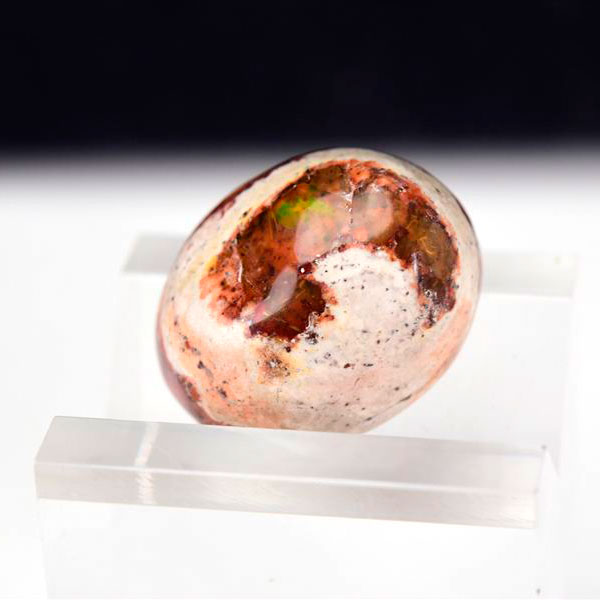 メキシコ産 カンテラオパール タンブル ルース プレシャスオパール 母岩オパール 遊色 Cantera Opal