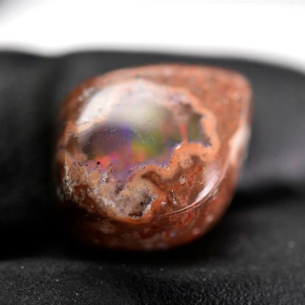メキシコ産 カンテラオパール タンブル ルース プレシャスオパール 母岩オパール 遊色 Cantera Opal