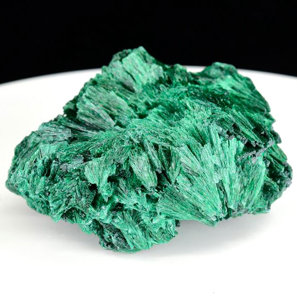 マラカイト　コンゴ産　孔雀石　繊維状結晶　原石　鉱物　Malachite　天然石　パワーストーン
