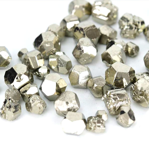 パイライト　パイリトヘドロン　結晶　詰め合わせ　さざれ　原石　黄鉄鉱　pyrite　ペルー産　天然石　パワーストーン