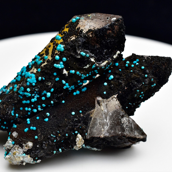 クリソコラクォーツ　chrysocolla with quartz　ペルー　テンタドラ　テンタドーラ　tentadora　原石　結晶　標本　天然石