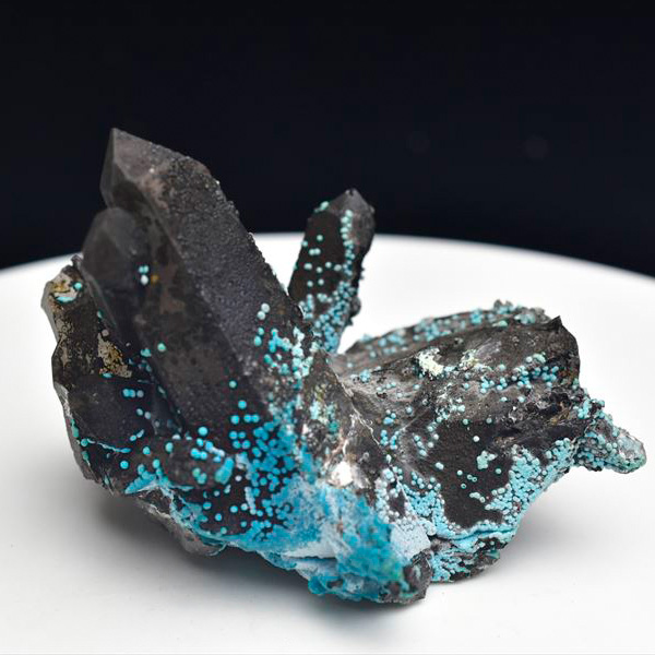 クリソコラクォーツ　chrysocolla with quartz　ペルー　テンタドラ　テンタドーラ　tentadora　原石　結晶　標本　天然石