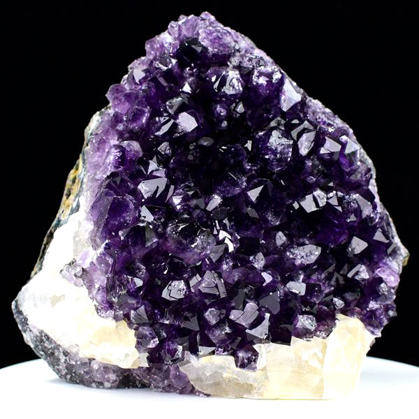 アメジストクラスター　紫水晶　カットベース　原石　置物　ウルグアイ産　浄化　魔除け