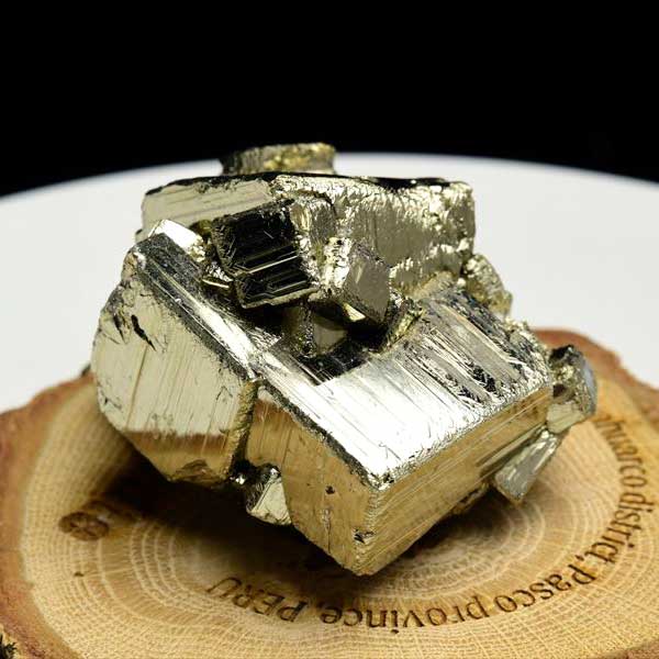 パイライト　原石　結晶　クラスター　黄鉄鉱　Pyrite　racracancha　ラクラカンチャ　天然石　パワーストーン