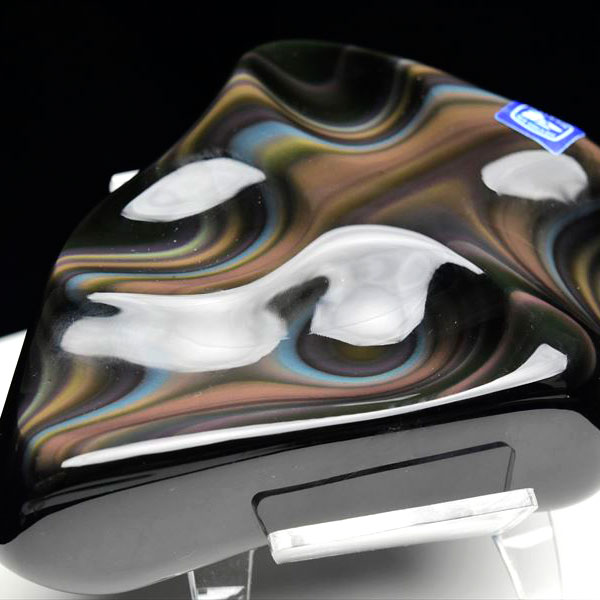 レインボーオブシディアン　黒曜石　オブシディアン　インテリア　置物　オブジェ　おしゃれ　アブストラクト　アート　天然石