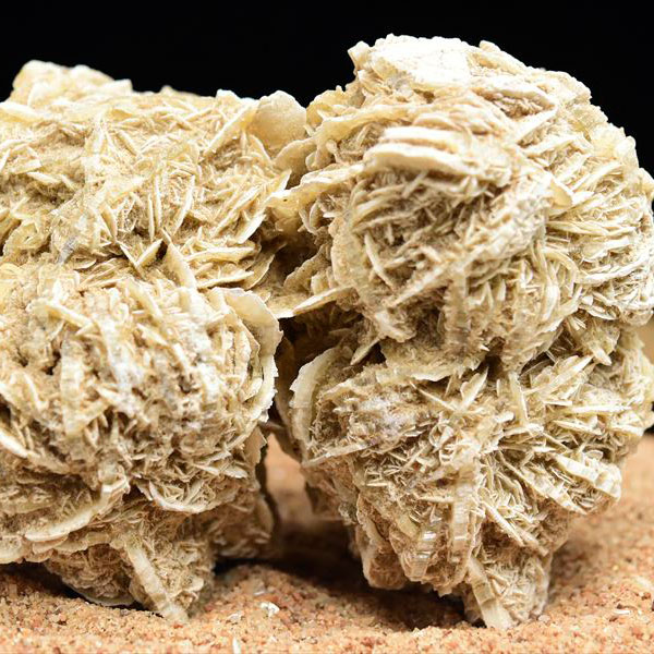 デザートローズ　砂漠の薔薇　クラスター　結晶　原石　大きめ　メキシコ産　サマラユカ　天然石　パワーストーン