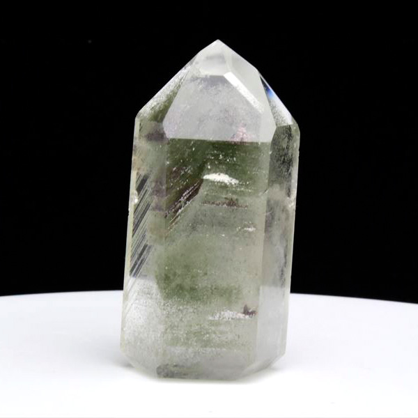 グリーンガーデンファントム　ファントムクォーツ　ファントム水晶　グリーンファントム　六角柱　ポイント　天然水晶　パワーストーン