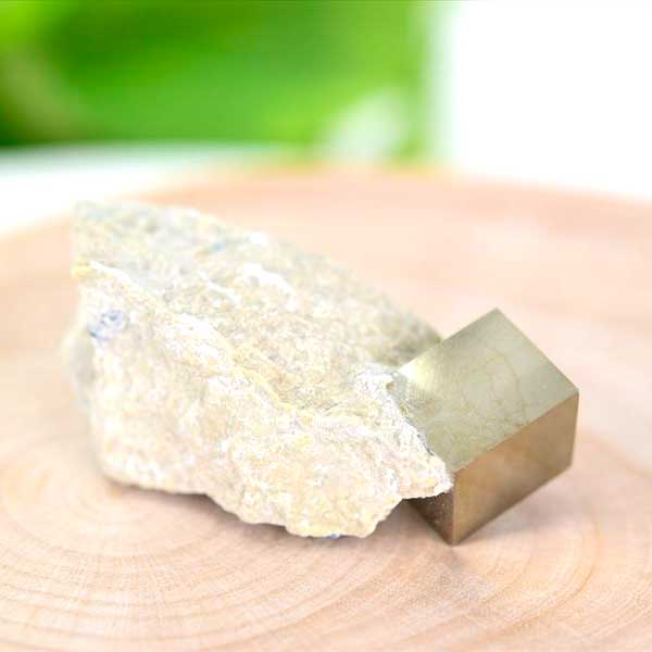 スペイン パイライト 黄鉄鉱 キューブパイライト キュービックパイライト パイライトキューブ Pyrite 母岩付き 原石