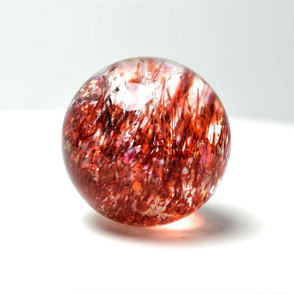 レピドクロサイトインクォーツ ファイアークォーツ