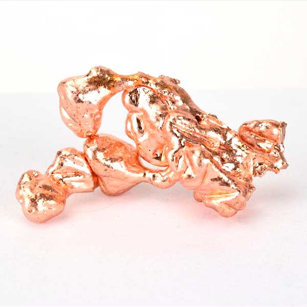 ミシガン州　自然銅　カッパー　コッパー　スカルプチャー　立体　原石　標本　Copper Sculpture