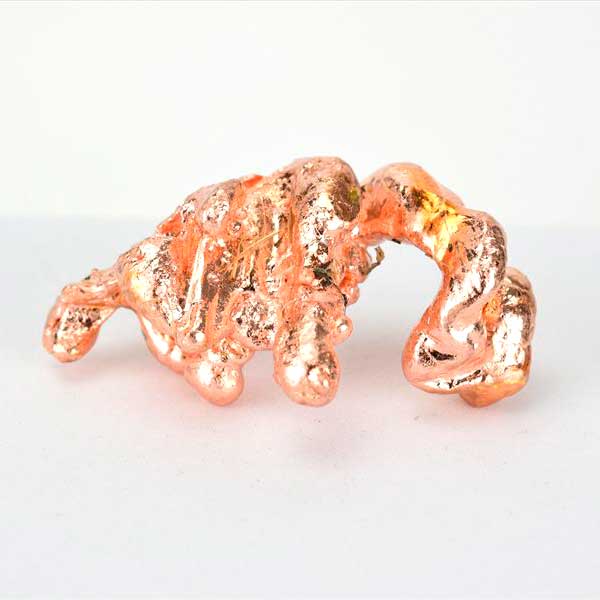 ミシガン州　自然銅　カッパー　コッパー　スカルプチャー　立体　原石　標本　Copper Sculpture