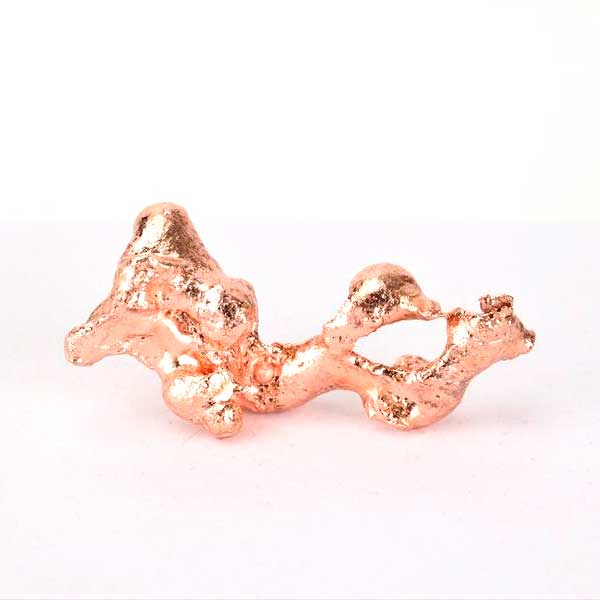 ミシガン州　自然銅　カッパー　コッパー　スカルプチャー　立体　原石　標本　Copper Sculpture