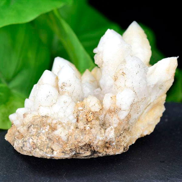 モロッコ産　フラワークォーツ　水晶　クラスター　原石　ジオード　天然石　パワーストーン