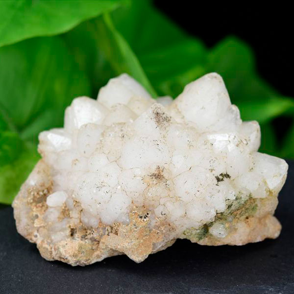モロッコ産　フラワークォーツ　水晶　クラスター　原石　ジオード　天然石　パワーストーン