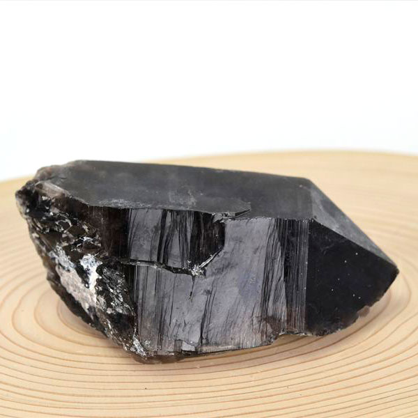黒水晶　モリオン　原石　結晶　山東省　五蓮　浄化　魔除け　厄除け　お守り　天然石　パワーストーン