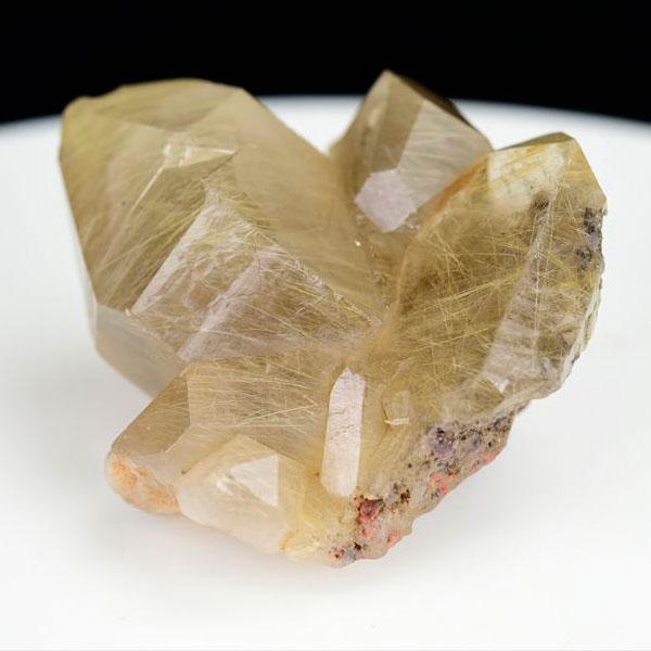 ルチル　ゴールドルチル　クラスター　原石　結晶　金運　金針水晶　天然石　パワーストーン