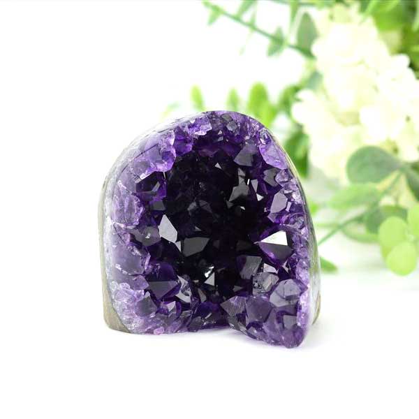 アメジストクラスター　アメジスト　クラスター　カットベース　紫水晶　原石　ウルグアイ産　浄化