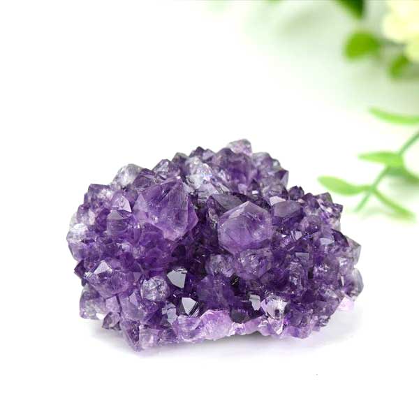 ウルグアイ産 アメジストクラスター スタラクタイト アメジスト 結晶 原石 フラワーアメジスト Stalactite Amethyst