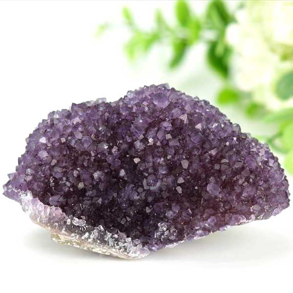 ウルグアイ産 アメジストクラスター スタラクタイト アメジスト 結晶 原石 フラワーアメジスト Stalactite Amethyst