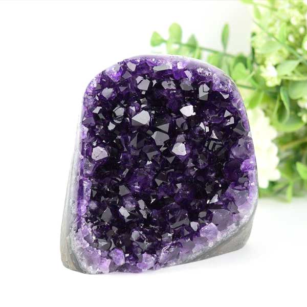 アメジストクラスター　アメジスト　クラスター　カットベース　紫水晶　原石　ウルグアイ産　浄化