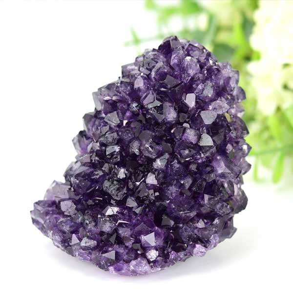 ウルグアイ産 アメジストクラスター スタラクタイト アメジスト 結晶 原石 フラワーアメジスト Stalactite Amethyst