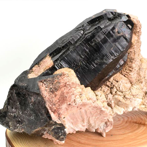 黒水晶　モリオン　原石　結晶　山東省　五蓮　浄化　魔除け　厄除け　お守り　天然石　パワーストーン