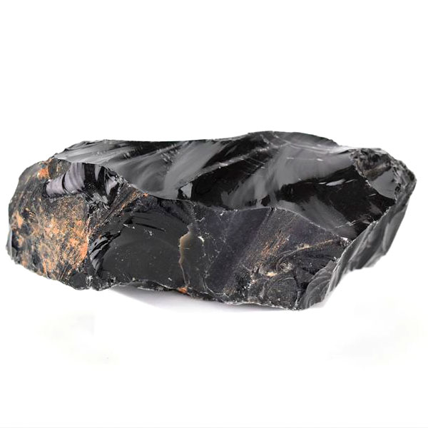 メキシコ産 オブシディアン 黒曜石 Obsidian ラフカット 原石 未加工 非研磨 天然石