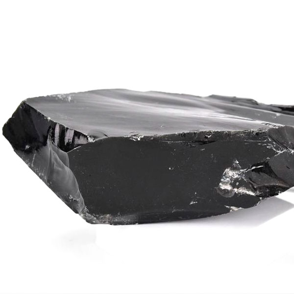 メキシコ産 オブシディアン 黒曜石 Obsidian ラフカット 原石 未加工 非研磨 天然石